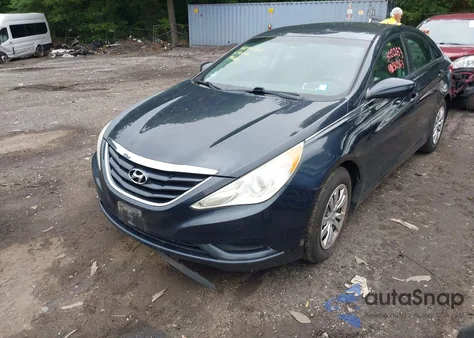 2011 Hyundai Sonata Gls из США, поврежденный, VIN 5NPEB4AC0BH263174